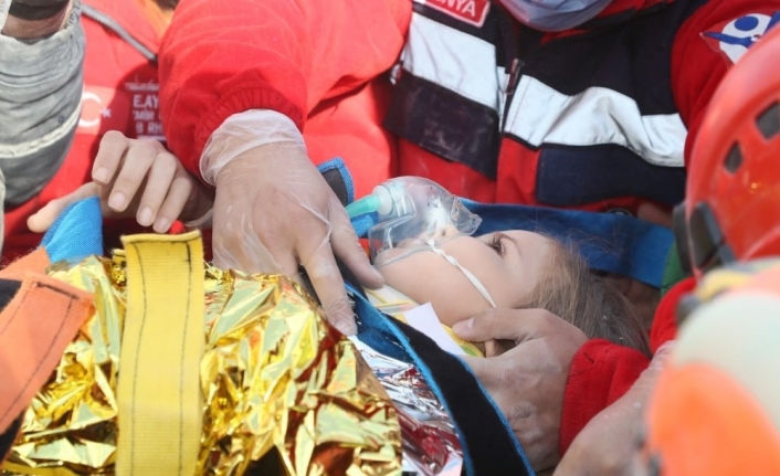ULUSKON, İzmir depreminin simgesi Ayda bebeğin tüm eğitim masraflarına talip oldu