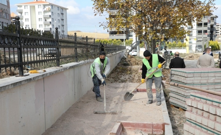 Yeni Mahalle’ye nefes aldıracak çalışma başladı