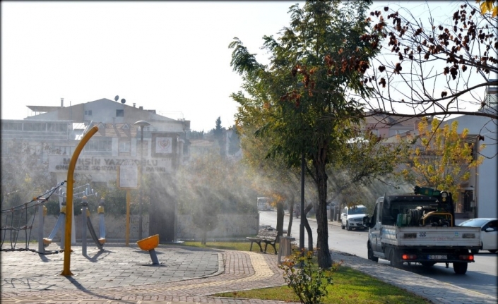 Altıeylül’de 94 mahalle dezenfekte edildi