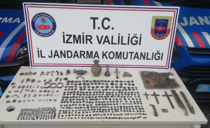 Araçta 575 adet tarihi eser ele geçirildi