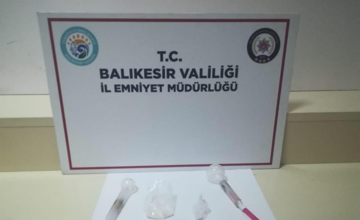 Balıkesir’de 21 uyuşturucu şüphelisinden 3’ü tutuklandı