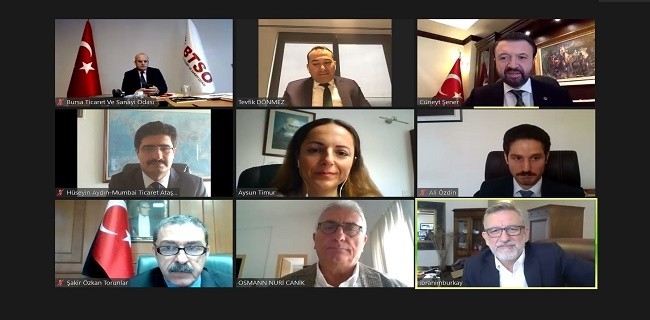 BTSO, 2020 yılında hedef pazarlara yönelik 29 webinar düzenledi