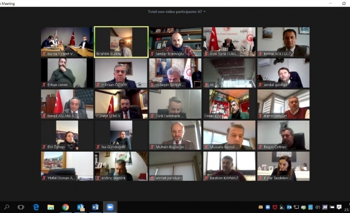 BTSO, Bakan Yardımcısı Turagay’ı ağırladı