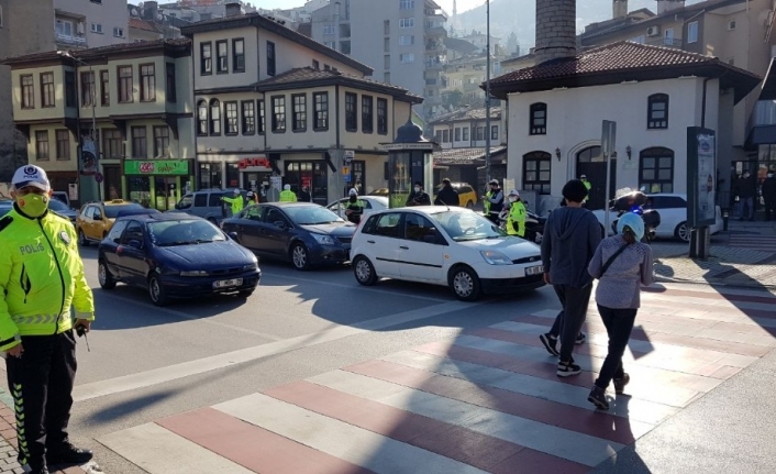 Bursa’da emniyetten yaya öncelikli denetim