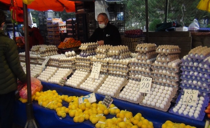 Bursa’da yumurta fiyatları arttı