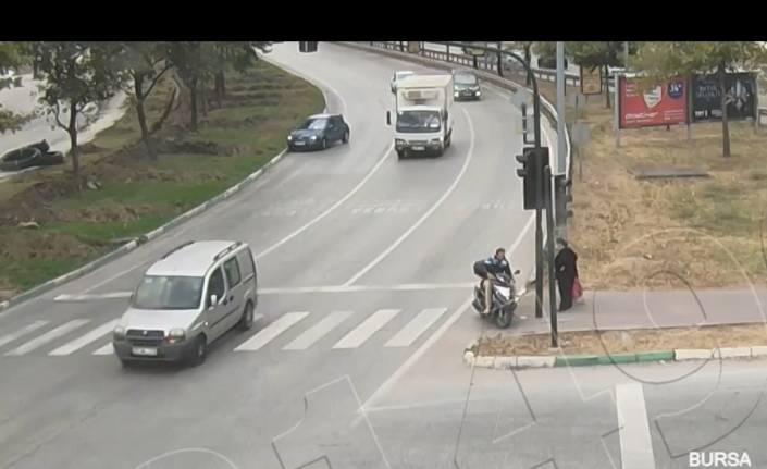 Bursa’daki kazada ölüm yarım metreyle teğet geçti