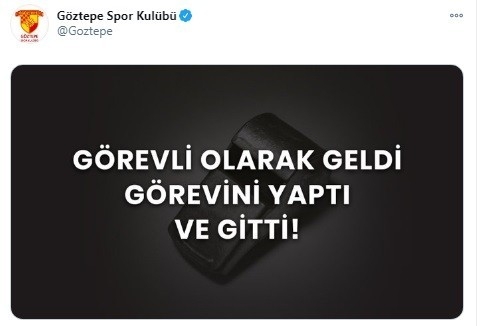 Göztepe’den imalı paylaşım