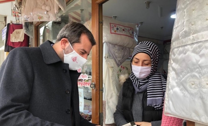 Işık’tan esnafa hatır ziyareti