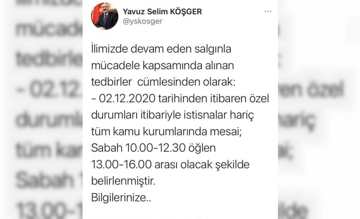 İzmir’de mesai saatlerine korona virüs ayarı