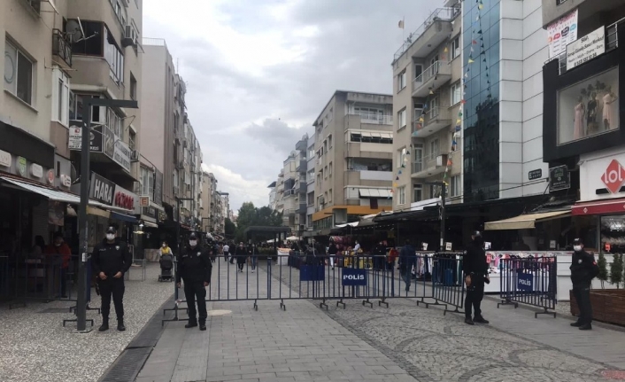 İzmir’de önemli caddelere kişi sınırlaması geldi