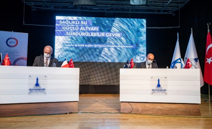 İZSU, Fransız Kalkınma Ajansı ile yaklaşık 50 milyon Euro’luk kredi sözleşmesi imzaladı