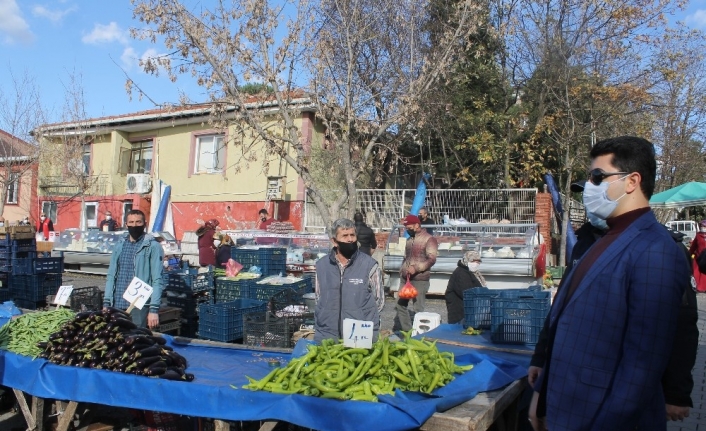 Kaymakam Kaya pazar denetiminde