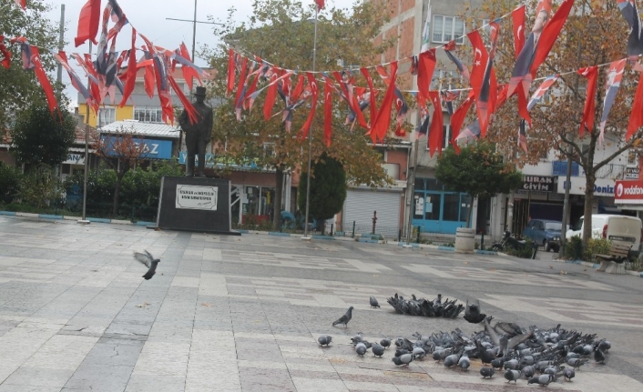 Manyas’ta meydanlar kuşlara kaldı