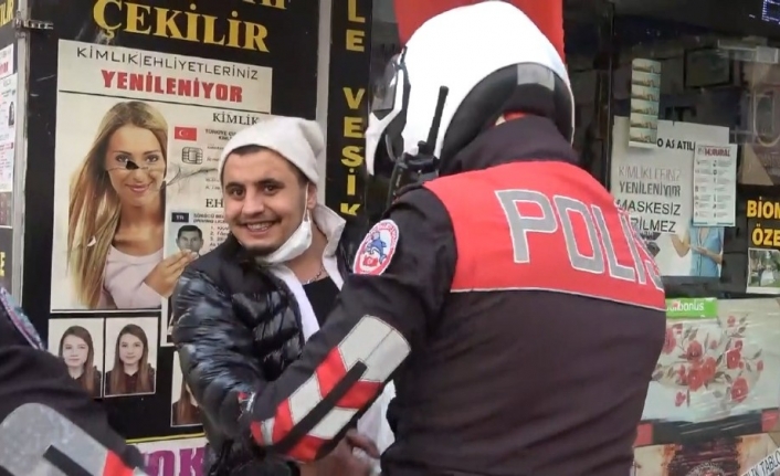 (Özel) Alkollü şehir magandası, polisi bile şaşırttı