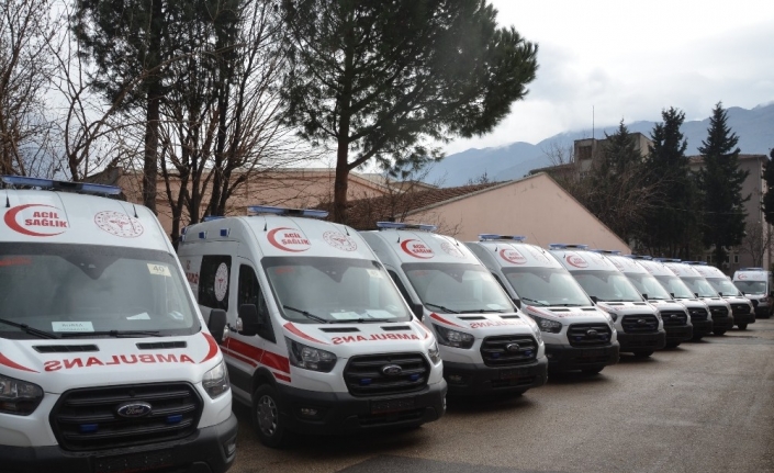 Sağlık Bakanlığı’ndan Bursa’ya 18 ambulans