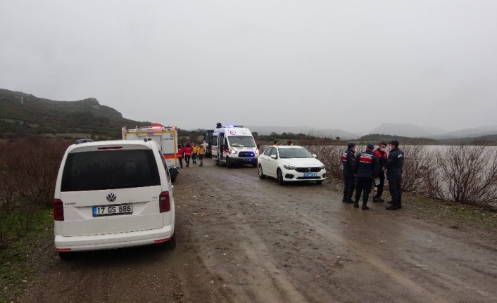 Ayvacık Barajı’na araç düştü iddiası ekipleri harekete geçirdi