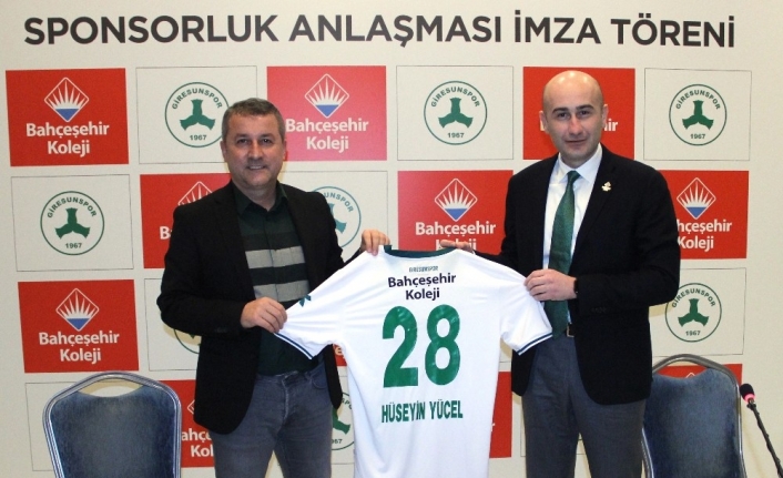Bahçeşehir Koleji, Giresunspor’un yeni sponsoru oldu