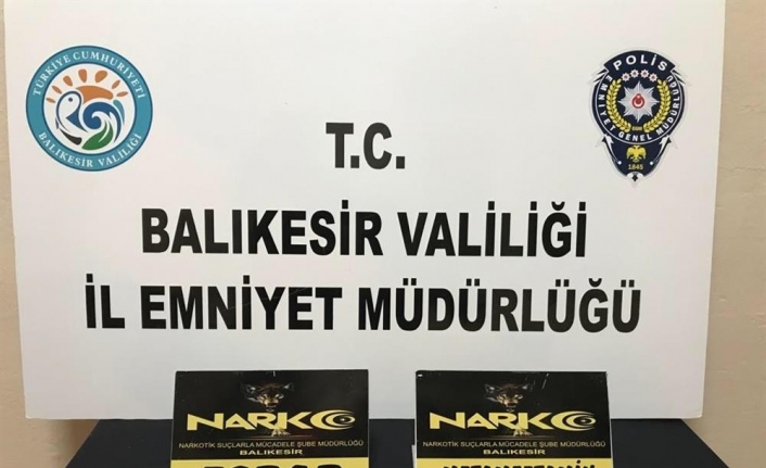 Balıkesir polisinden 20 kişiye uyuşturucu operasyonu