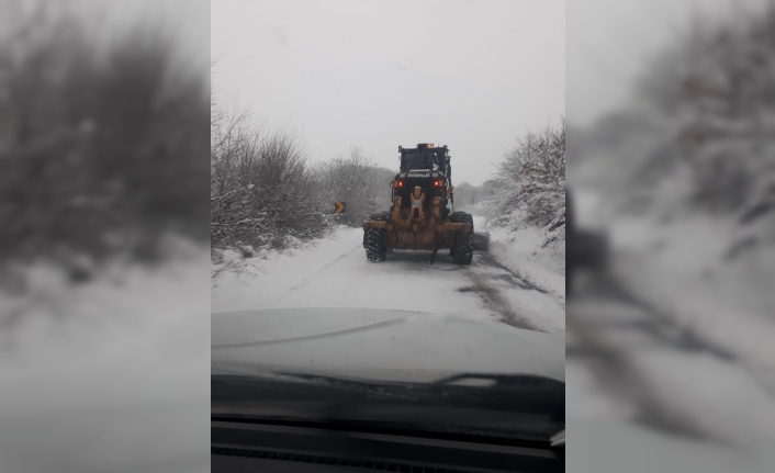 Balıkesir’de kapalı yollar açıldı