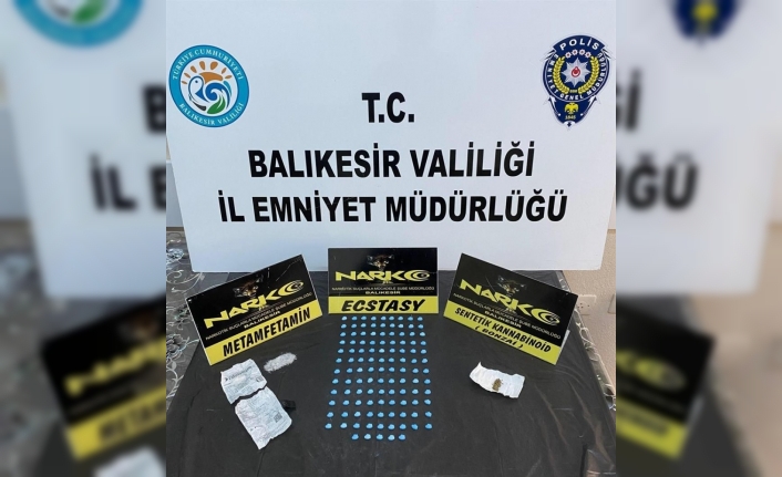 Balıkesir’de uyuşturucu operasyonu: 4 şüpheliden 2’si tutuklandı