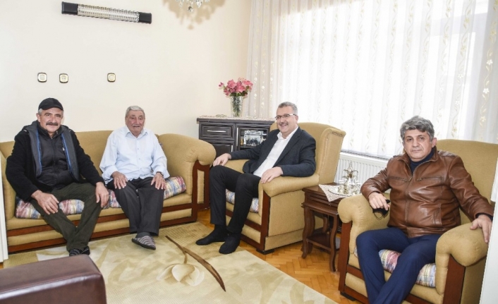 Başkan Özkan’dan seleflerine ziyaret