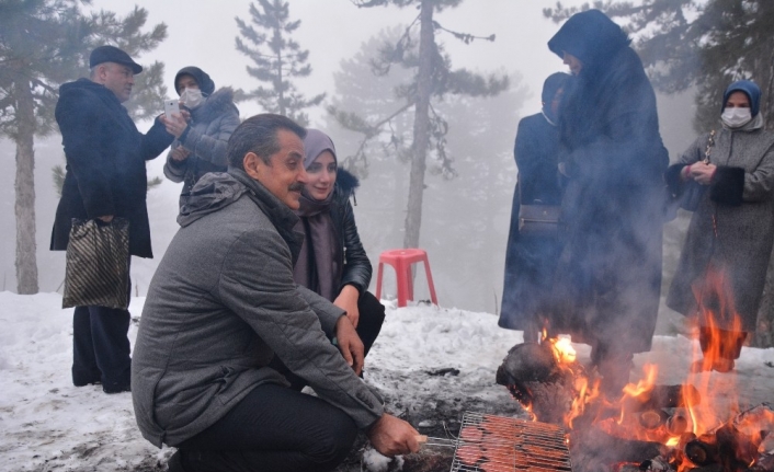 Bursalılar Uludağ’ı pas geçti, Ulus Dağı’na geldi