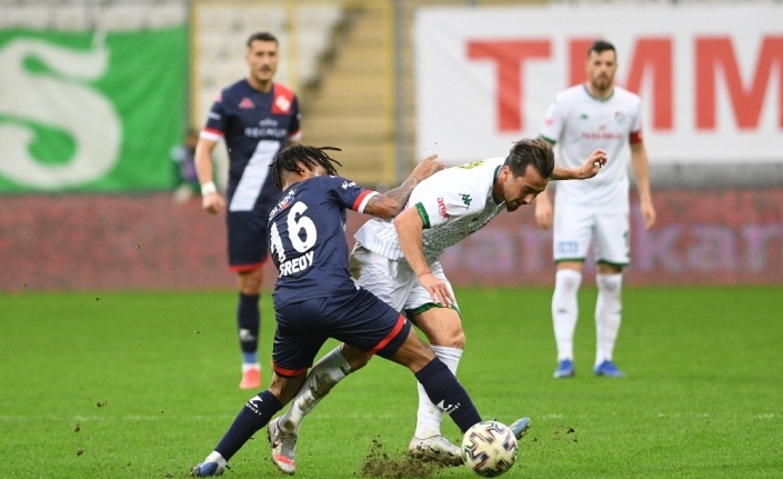 Bursaspor’un 20 maçlık gol zinciri sona erdi