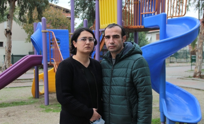 Deprem acısını yaşayan anneden "çocuk parkı" talebi