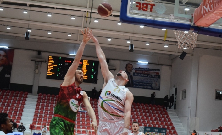 ING Basketbol Süper Ligi: Aliağa Petkim Spor: 75 - Pınar Karşıya : 85