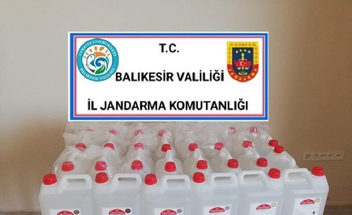 Marmara ilçesinde kaçak içki operasyonu