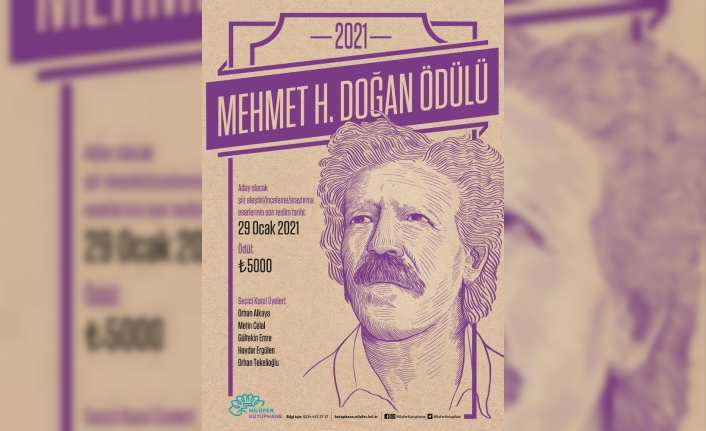 Mehmet H. Doğan Ödülü’ne başvurular başladı