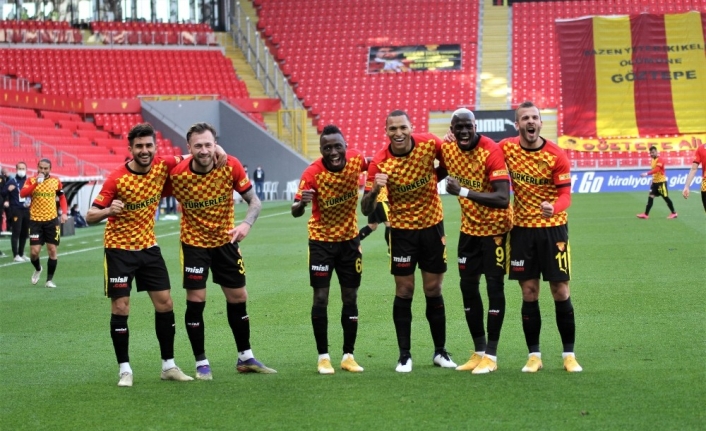 Süper Lig: Göztepe: 3 - Gençlerbirliği: 0 (ilk yarı)