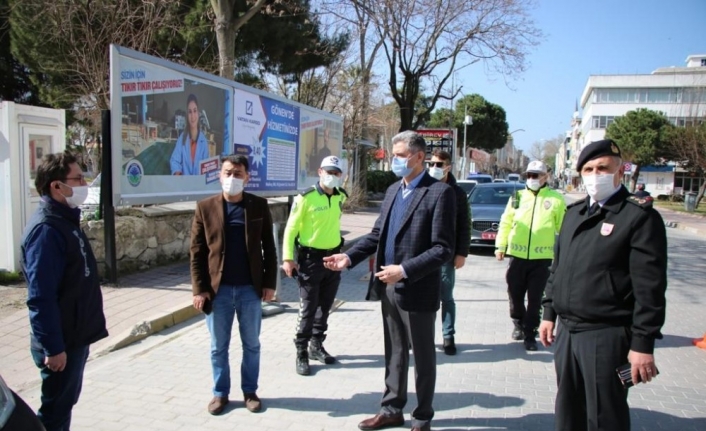 Balıkesir Gönen’de korona denetimleri sıklaştırıldı