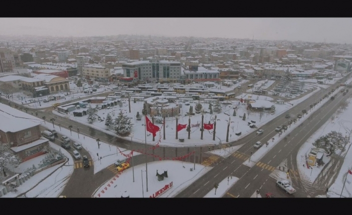 Balıkesir’de karlar erimeye başladı