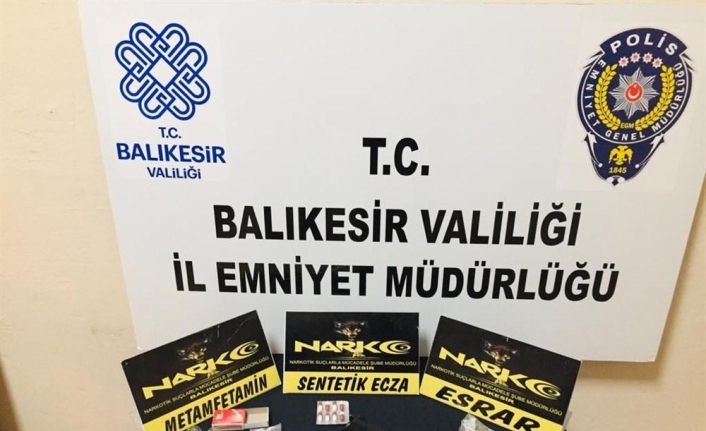 Balıkesir’de polisten 11 şahsa uyuşturucu operasyonu