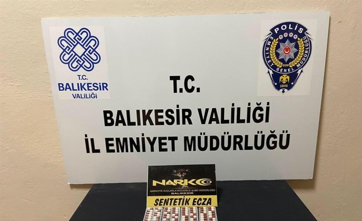 Balıkesir’de polisten uyuşturucu operasyonu