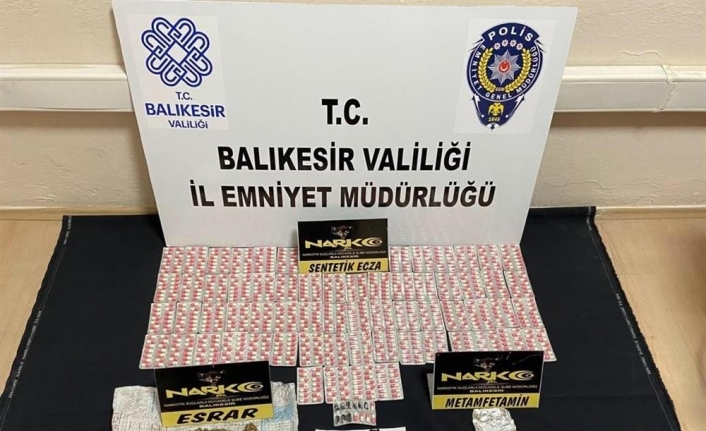 Balıkesir’de uyuşturucu operasyonu: 13 şüpheliden 5’i tutuklandı