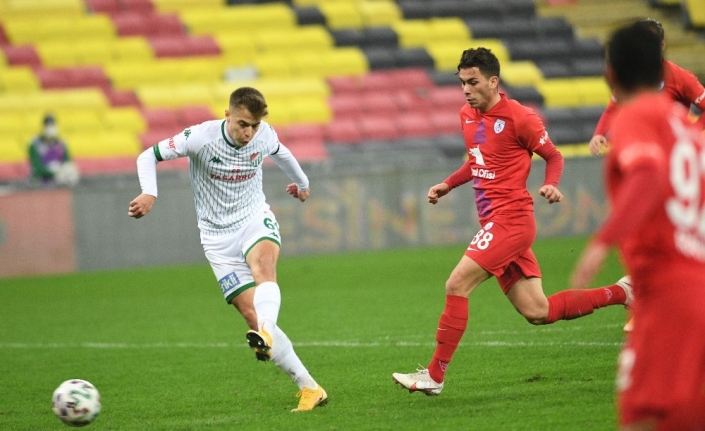 Bursaspor, 19’da 19’a sevinemedi