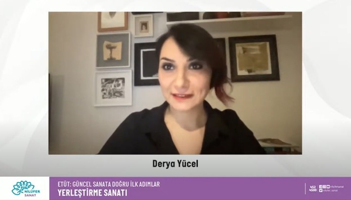 Derya Yücel “yerleştirme” sanatını anlattı