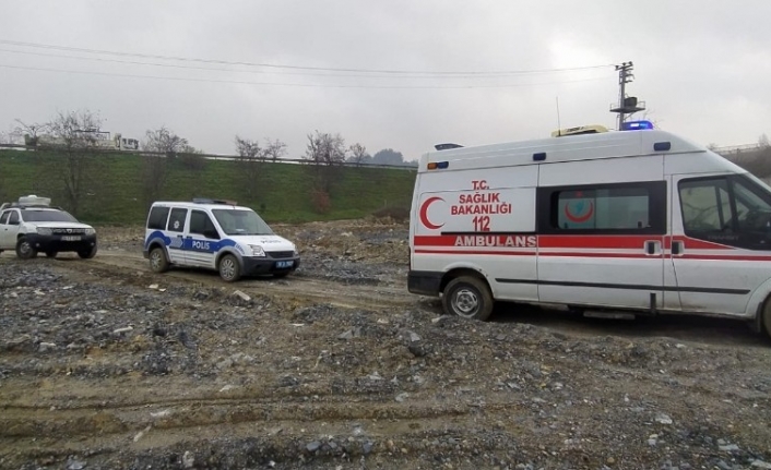 Hızlı tren tüneli girişinde yanmış erkek cesedi bulundu