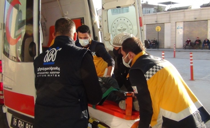 Metrelerce yükseklikten asansör boşluğuna düşen işçi ağır yaralandı