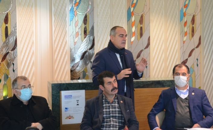 Sertaslan kırsal mahalle muhtarlarıyla buluştu