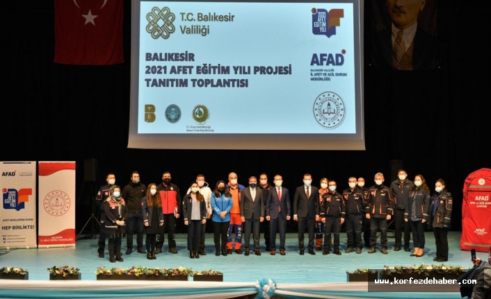 2021 Afet Eğitim Yılı Projesi’nin Tanıtımı Yapıldı