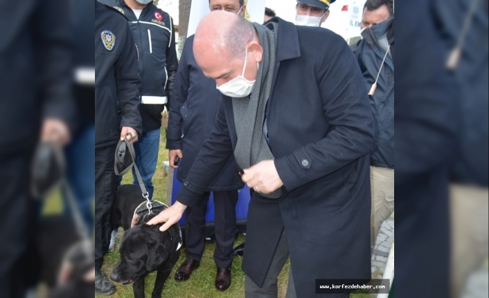 BAKAN SOYLU, POLİS KÖPEĞİ TOMO’NUN İSMİNİ KARABEBEK OLARAK DEĞİŞTİRDİ