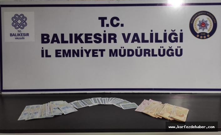 Edremit'te boş daireyi kumarhaneye çevirdiler