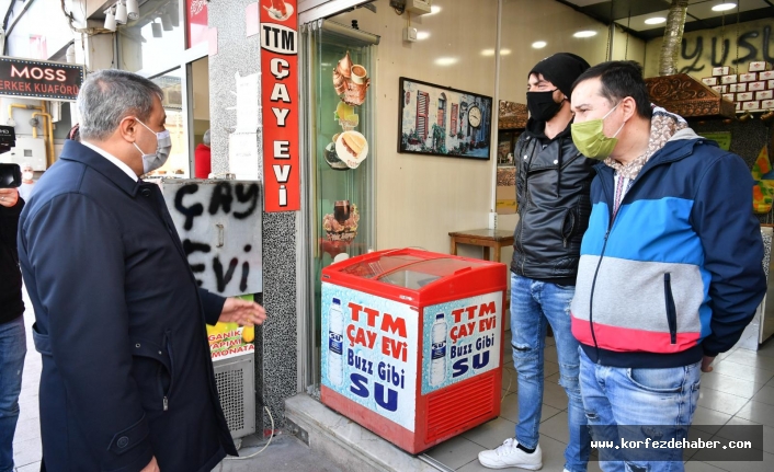 Vali Şıldak Pandemi Denetimlerine Katıldı