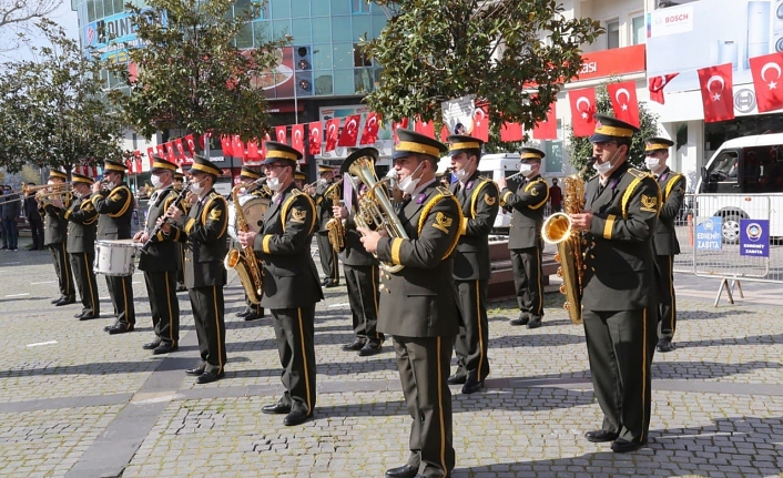 Atatürk'ün Edremit'e gelişinin 87. yılı kutlandı