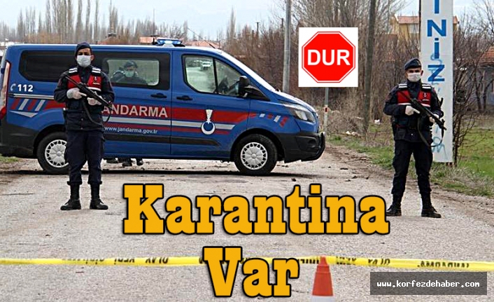 Balıkesir'de bir mahalle daha karantinaya alındı