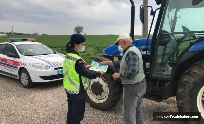 Jandarma'dan traktör denetimi