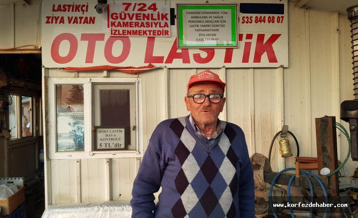 Edremitli esnaftan sağlıkçılara destek